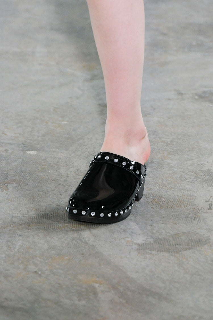 EMBELLISHED WOODEN CROGS - FETICO
