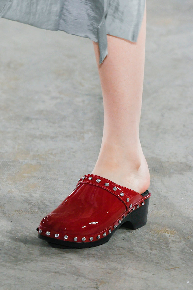 EMBELLISHED WOODEN CROGS - FETICO