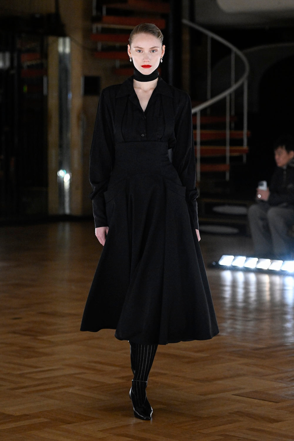 WOOL FLARED SKIRT - FETICO