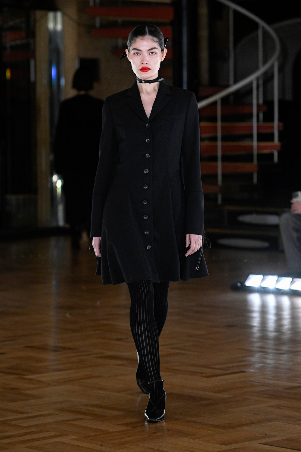 WOOL FLARED DRESS JACKET - FETICO