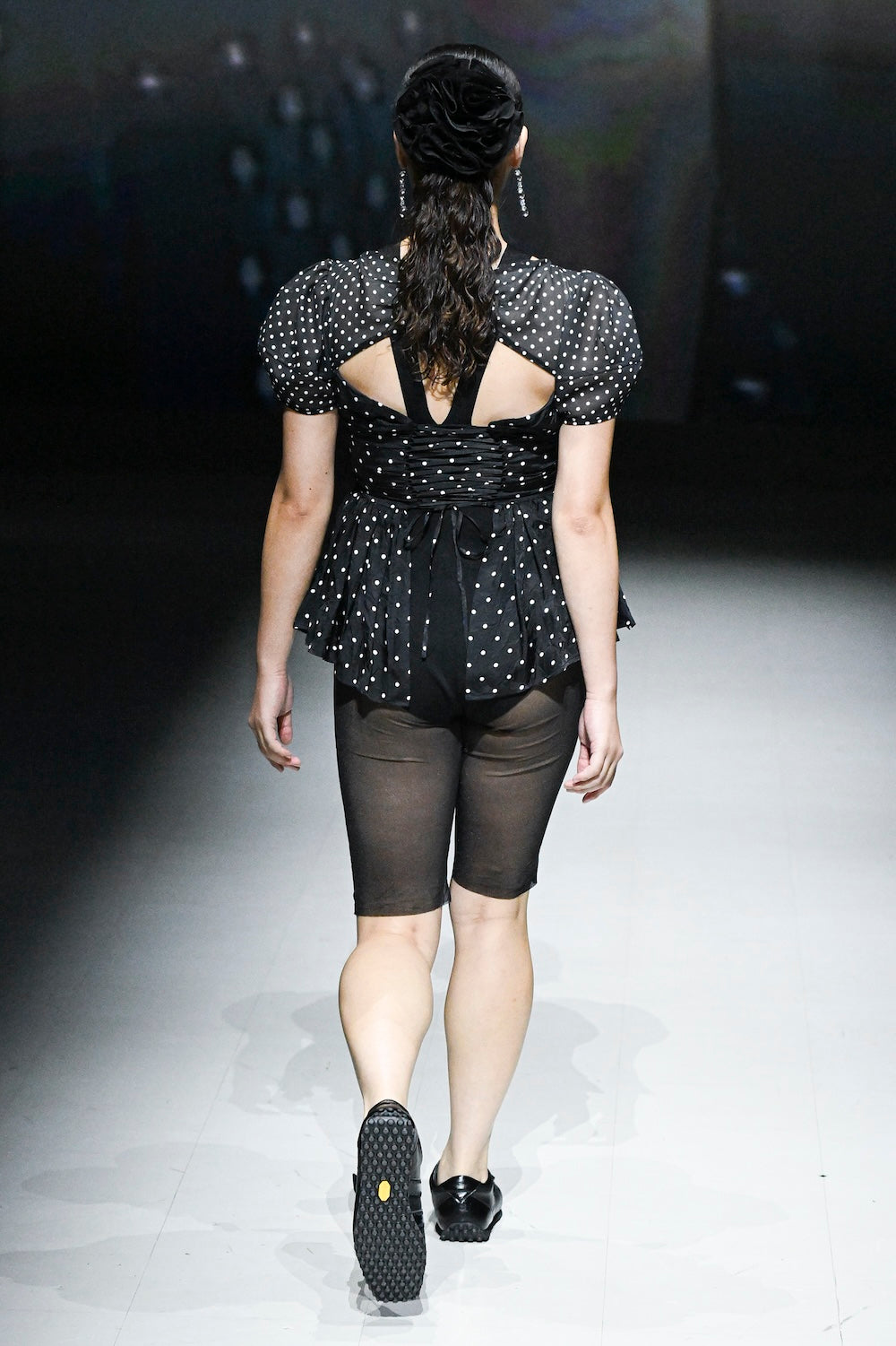 PUFF SLEEVE GATHERED BLOUSE - FETICO