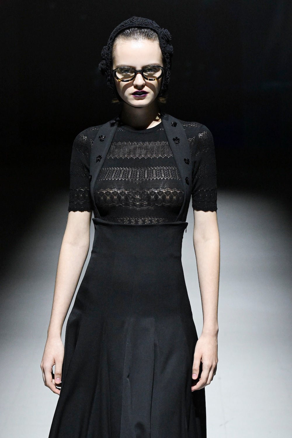 HAND-KNITTED ROSE BEANIE - FETICO