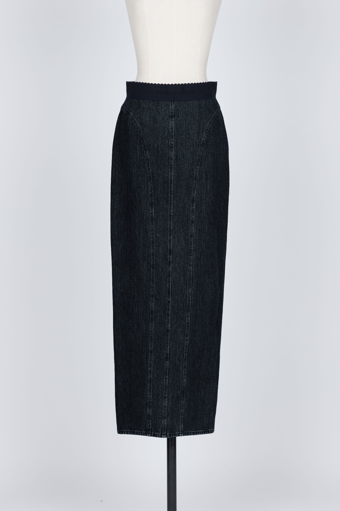 ORGANIC COTTON DENIM LONG SKIRT - FETICO