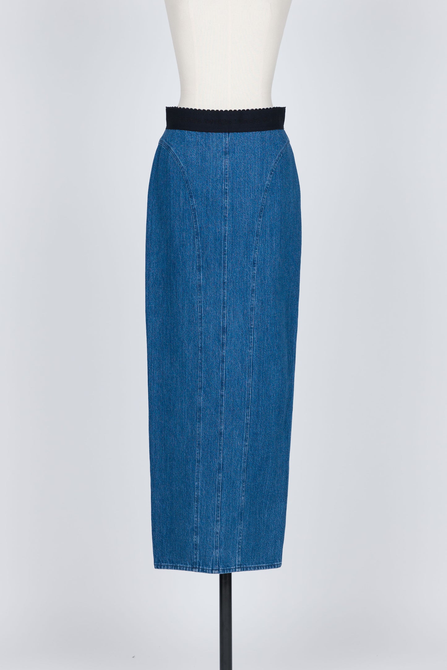 ORGANIC COTTON DENIM LONG SKIRT - FETICO
