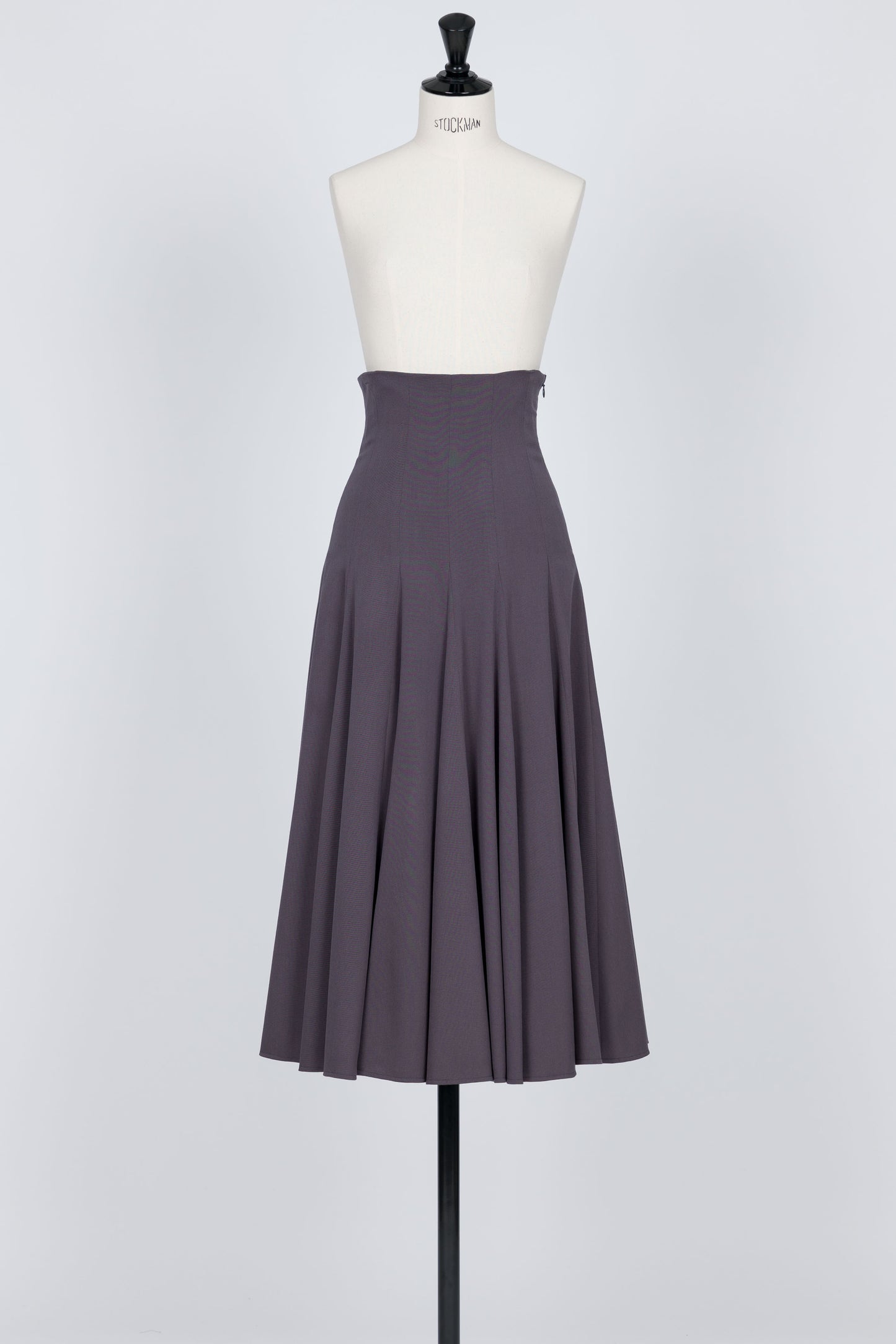 HAND-EMBROIDERED PLEATED SKIRT - FETICO