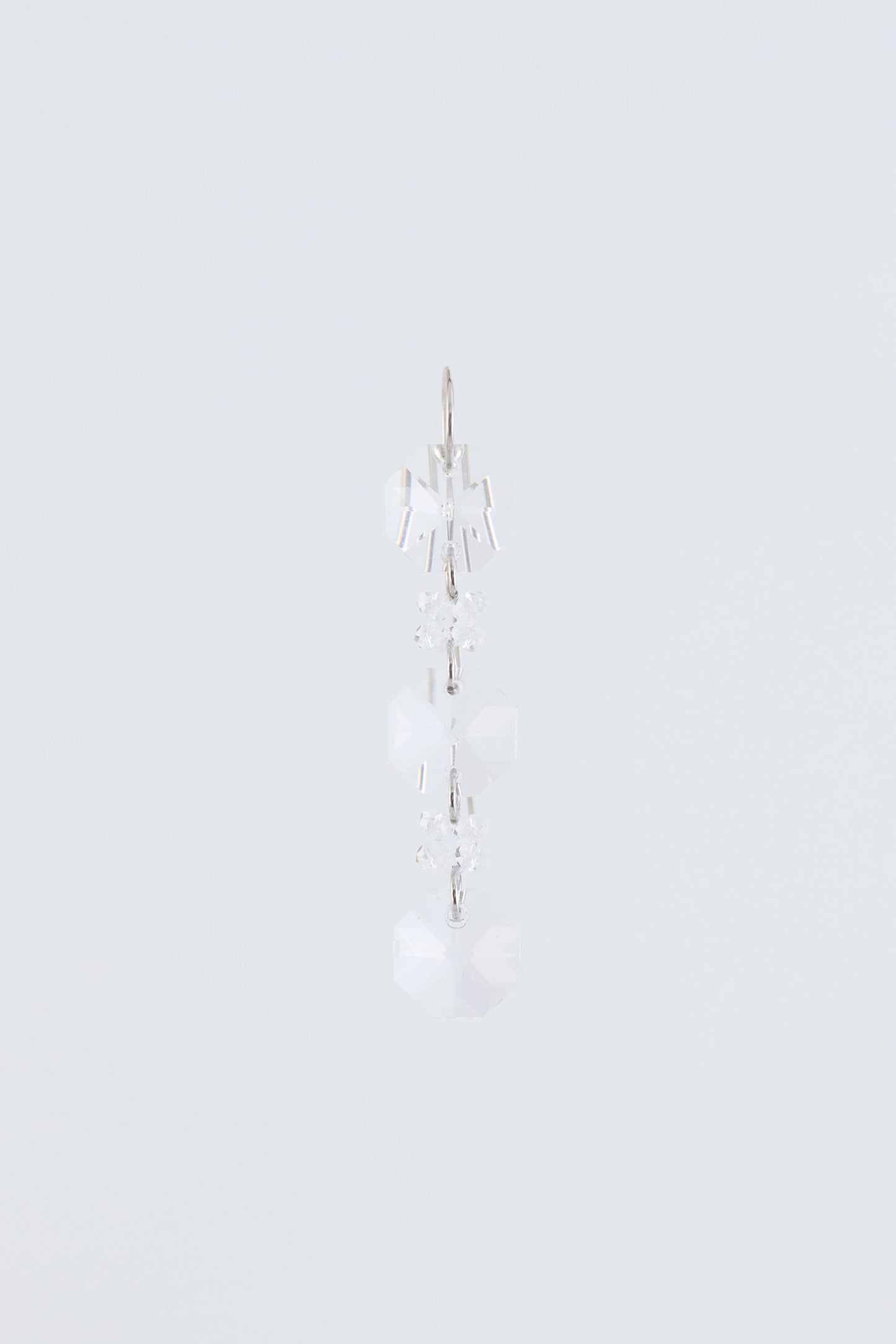 CRYSTAL CHAIN EARRINGS - FETICO