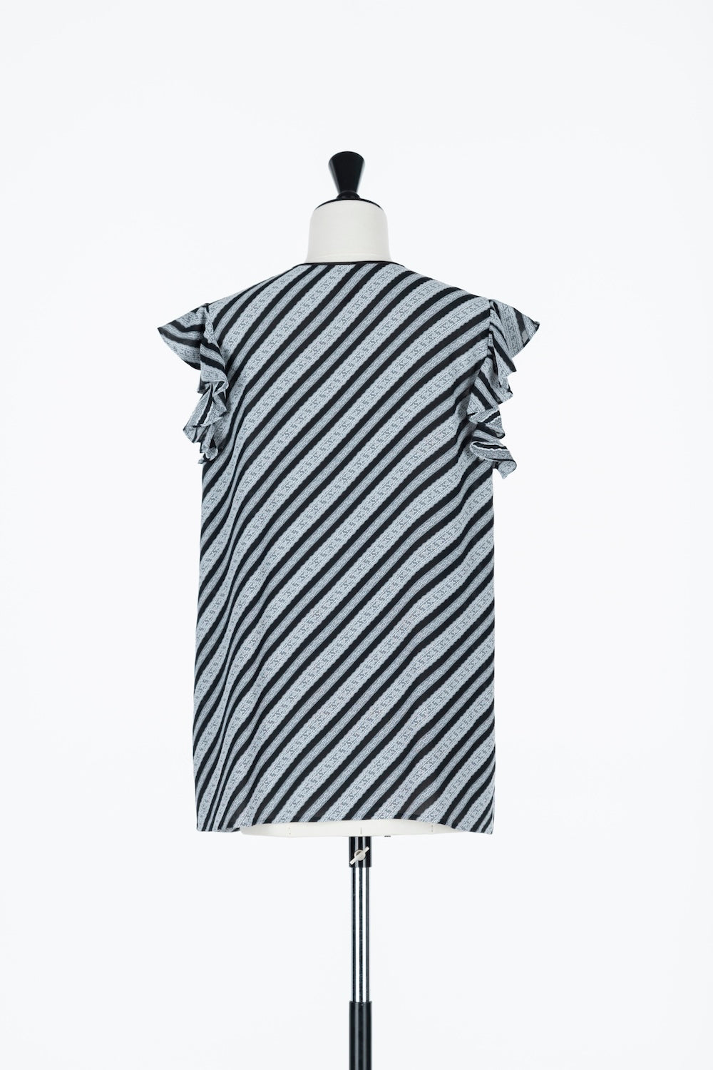 LACE JAQUARD STRIPE TOP - FETICO