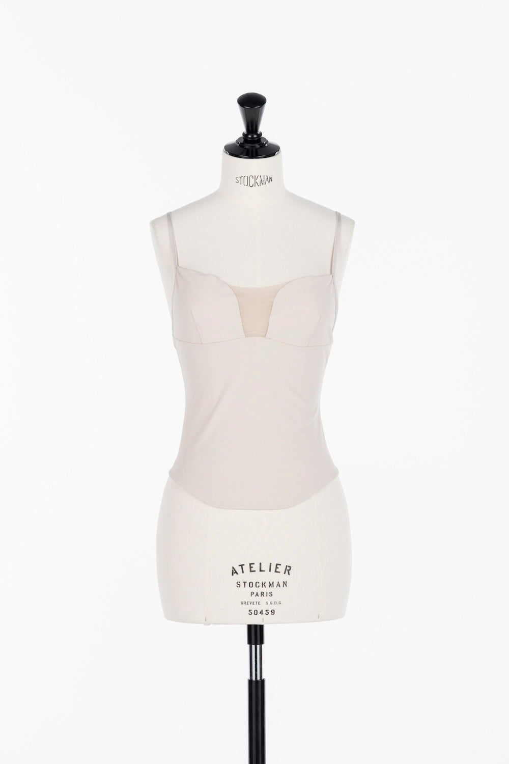 TULLE PANELED CAMI - FETICO