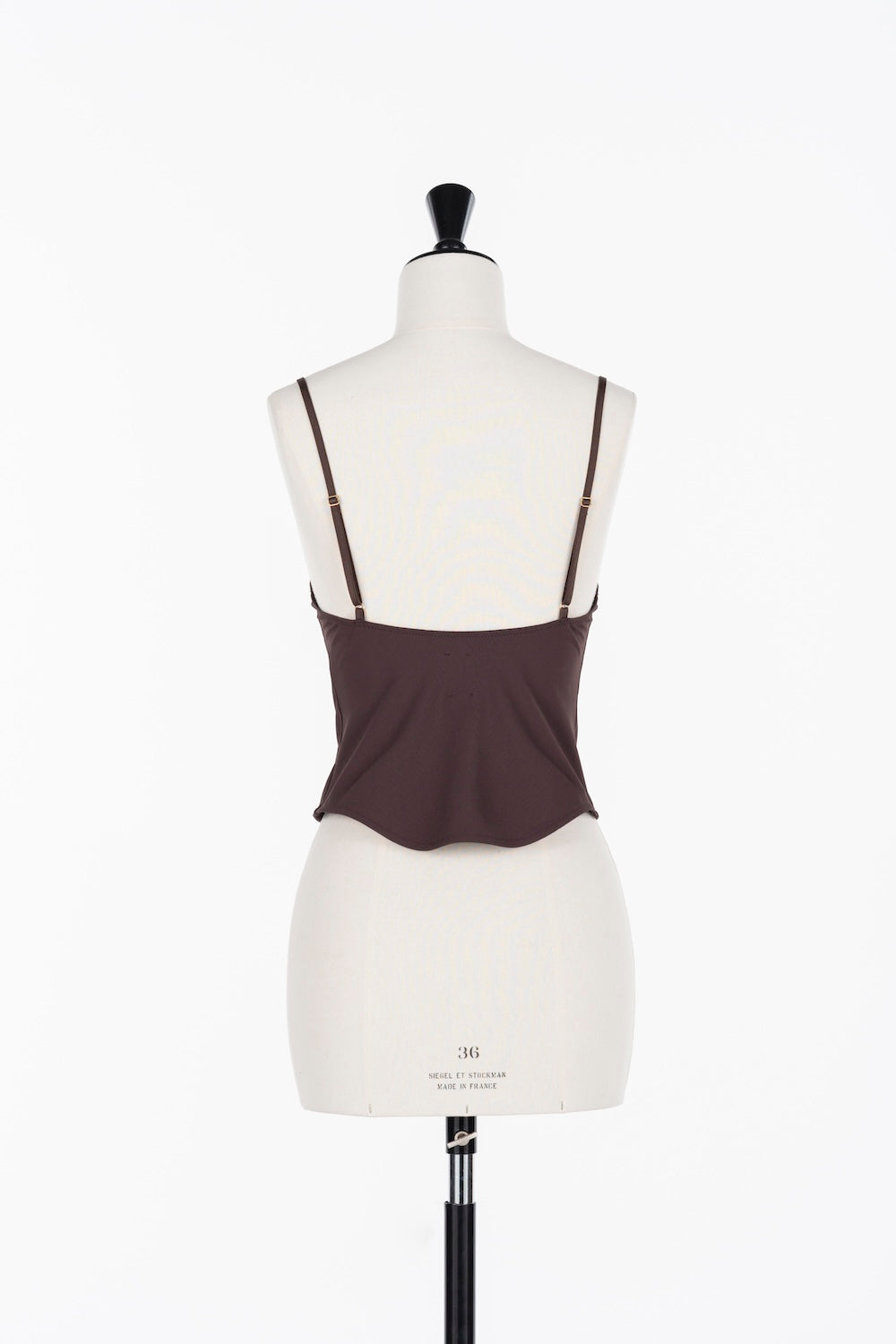 TULLE PANELED CAMI - FETICO