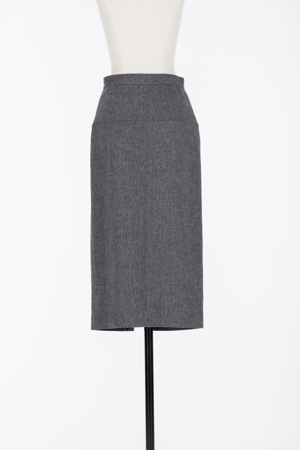 HERRINGBONE PENCIL SKIRT - FETICO