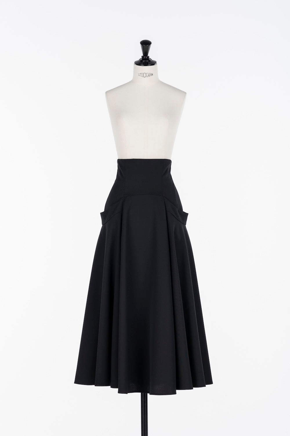 WOOL FLARED SKIRT - FETICO
