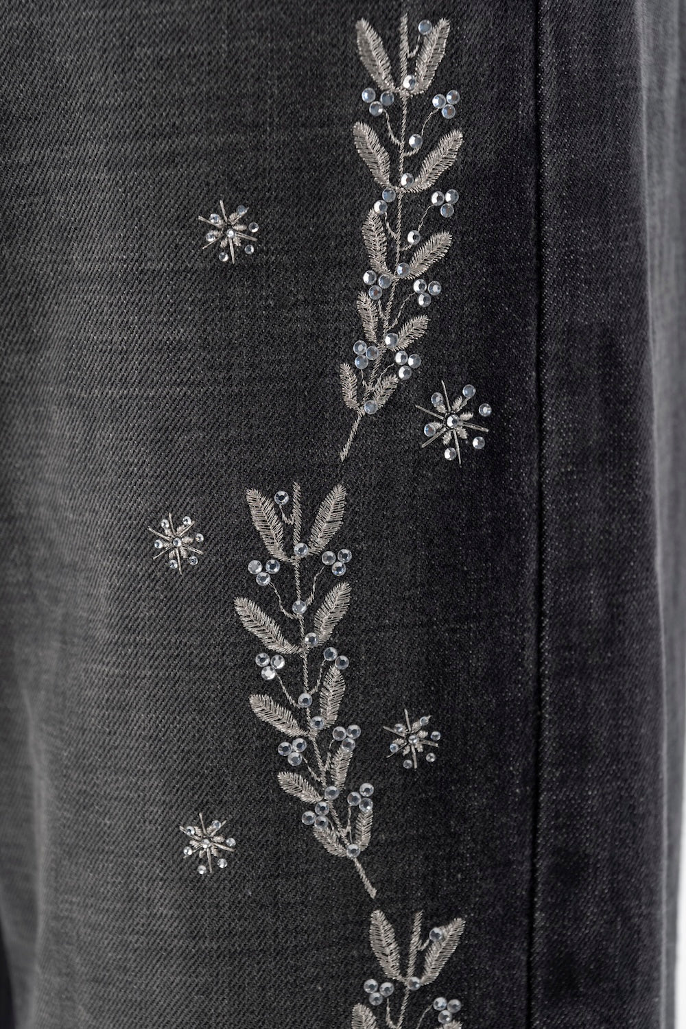 EMBROIDERED STRAIGHT JEANS - FETICO