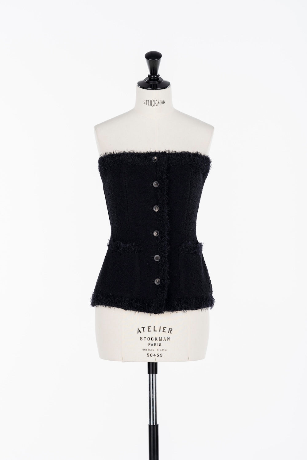 BOUCLE KNIT BUSTIER - FETICO
