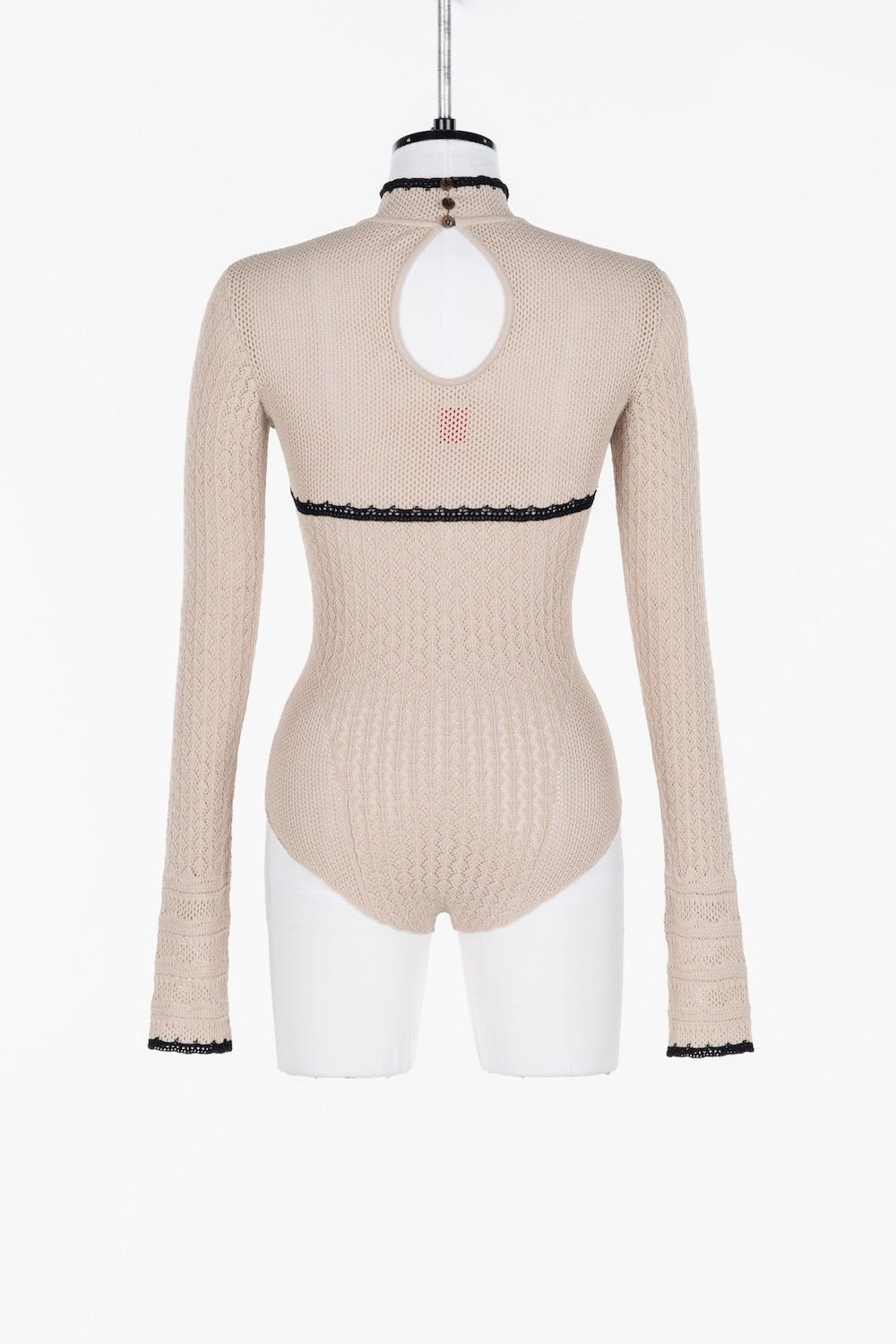 LACE KNIT BODYSUIT - FETICO
