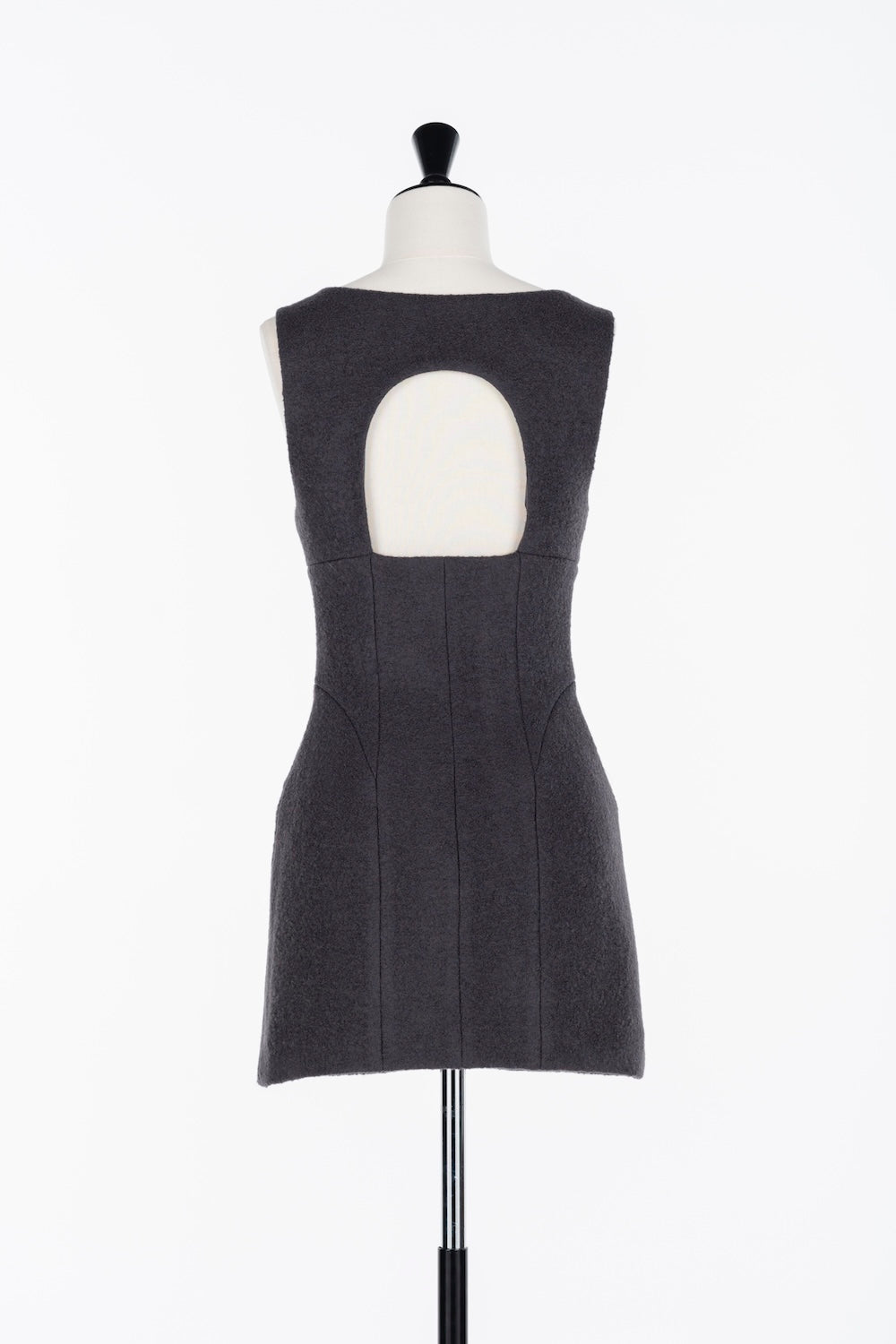 BOUCLE WOOL MINI DRESS - FETICO