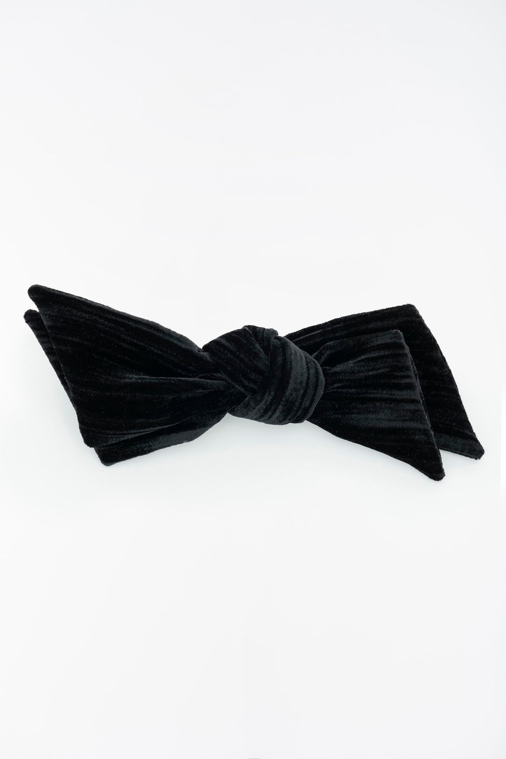 VELVET BOW HAIR CLIP - FETICO