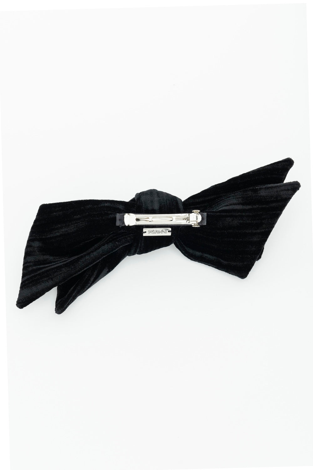 VELVET BOW HAIR CLIP - FETICO