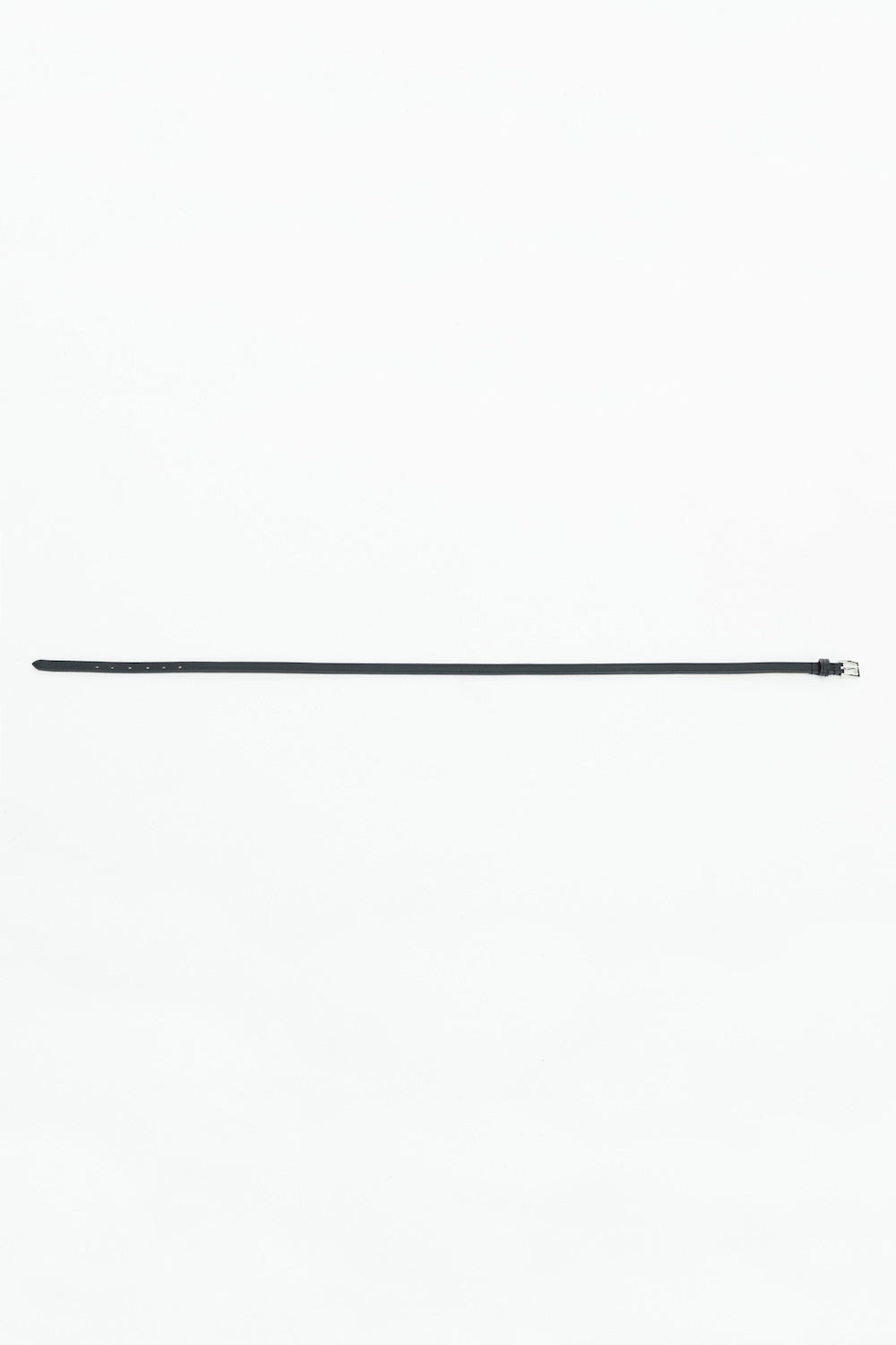 LEATHER SKINNY CHOKER - FETICO