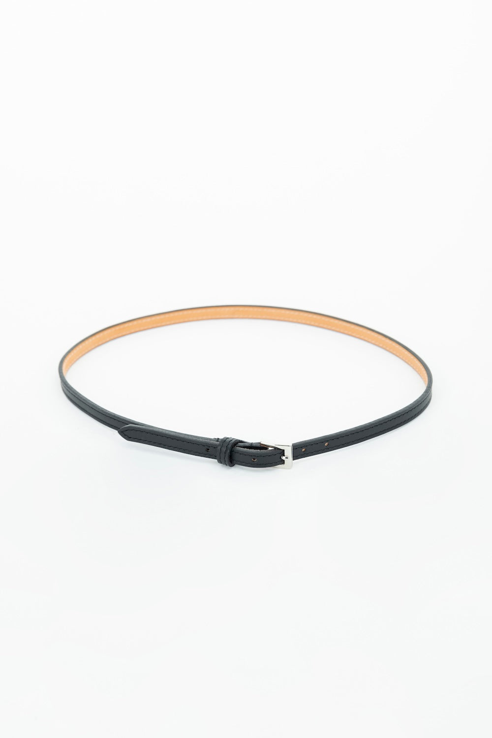 LEATHER SKINNY CHOKER - FETICO
