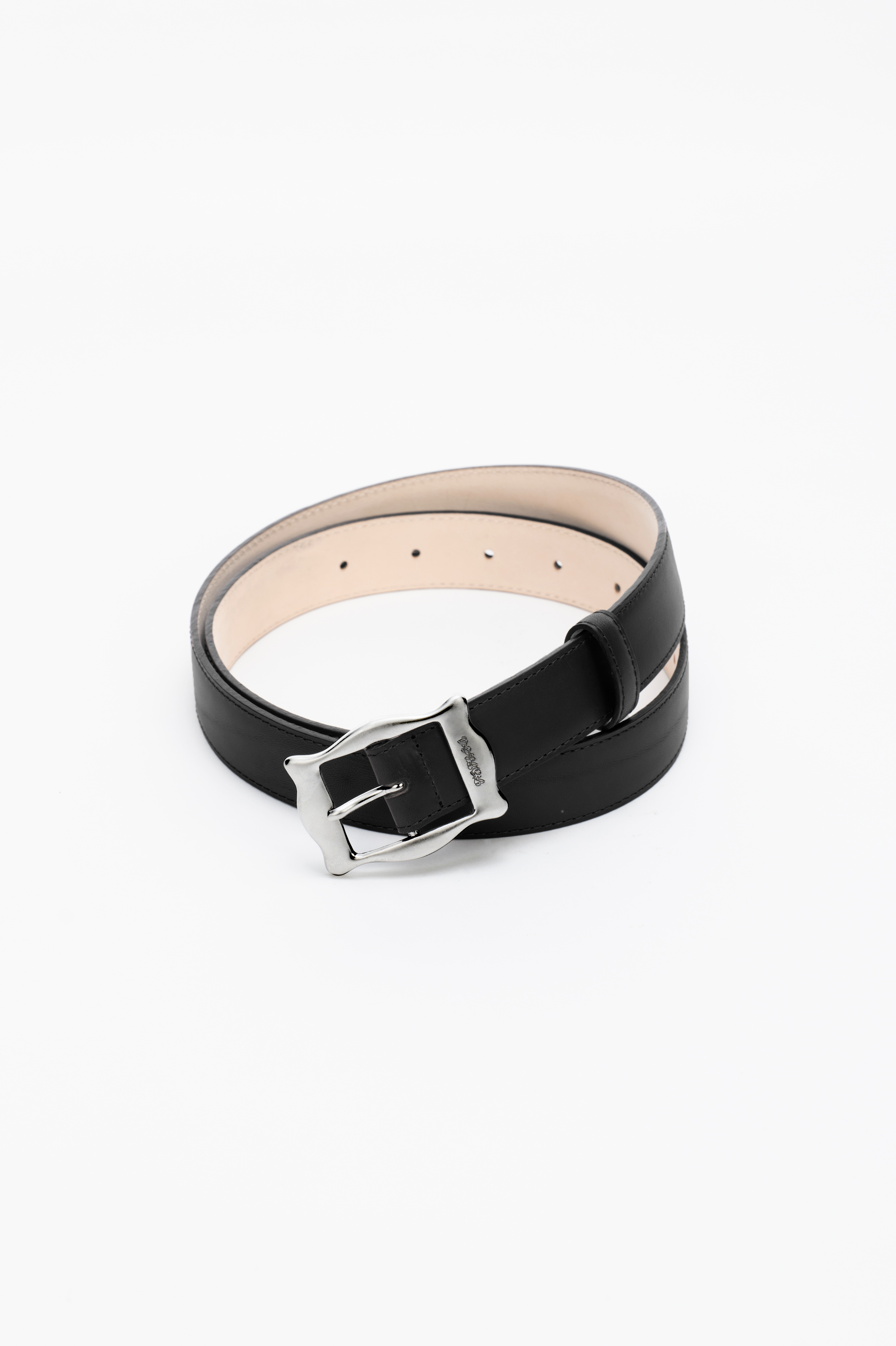 FRAMED BUCKLE LEATHER BELT – FETICO Official Online Shop