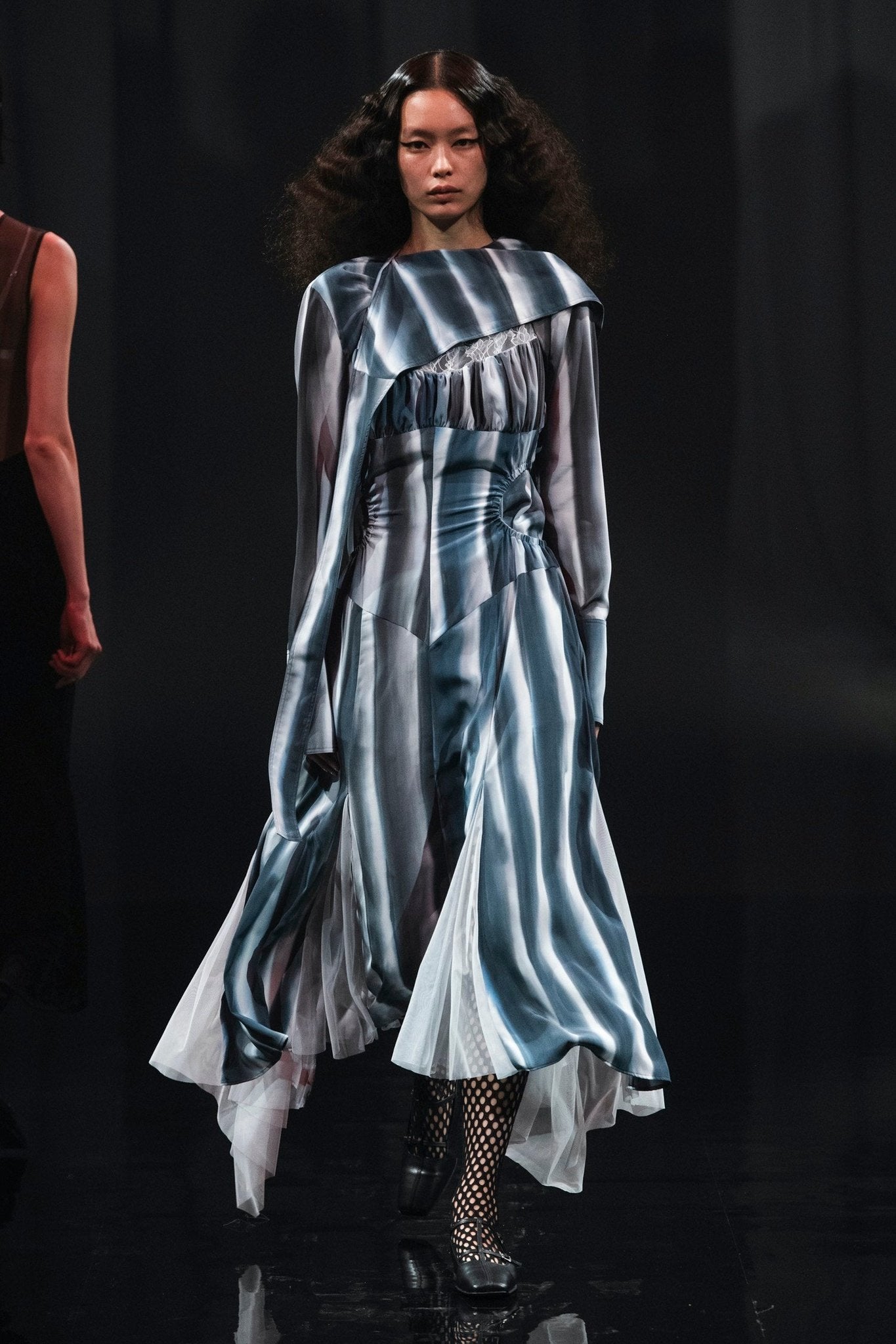 HAND PRINTED HALTER DRESS - FETICO