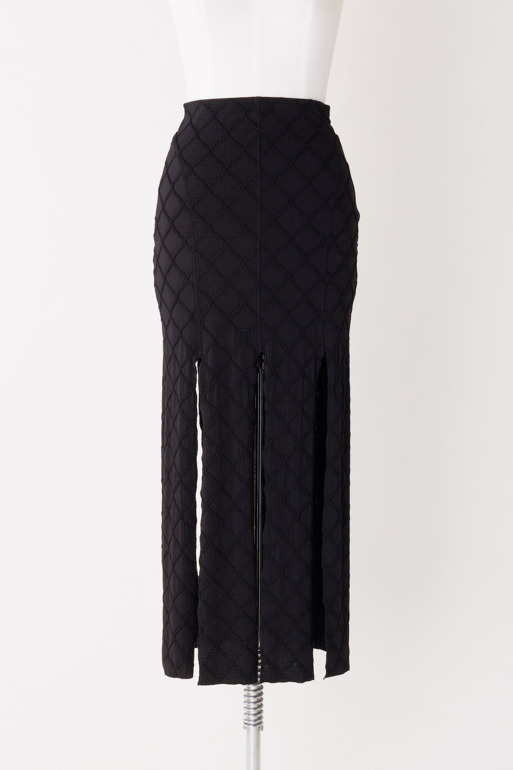 JACQUARD JERSEY SLIT SKIRT – FETICO Official Online Shop