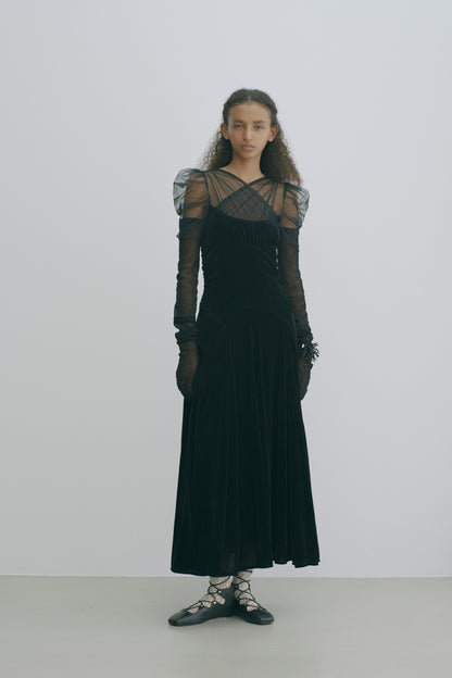 LONG MESH GLOVES - FETICO