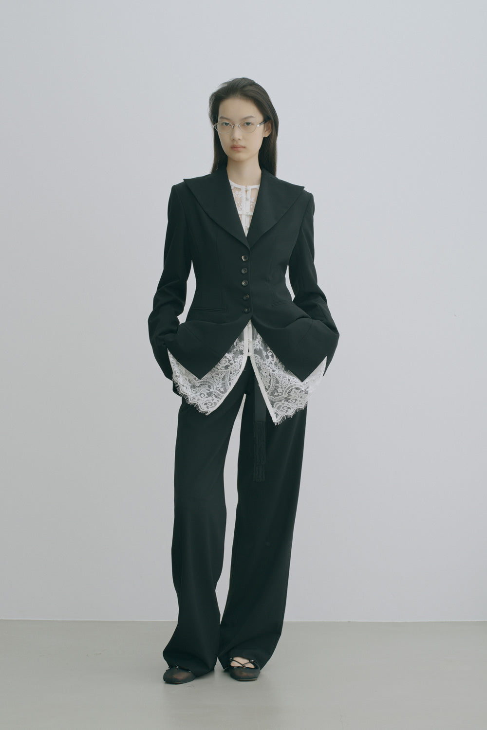 PLEATED PANEL JACKET - FETICO
