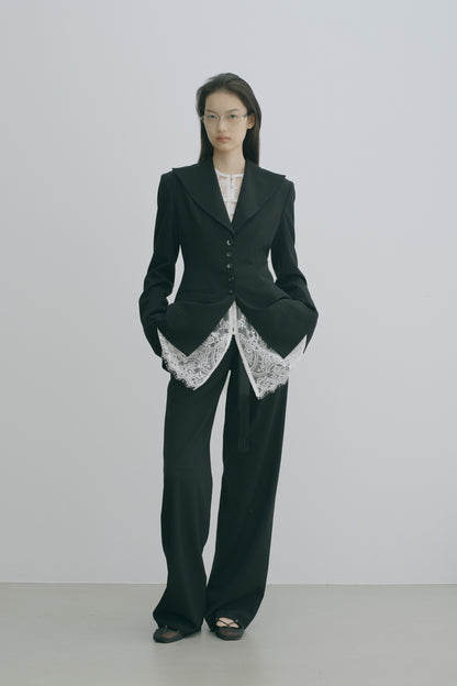 PLEATED PANEL JACKET - FETICO