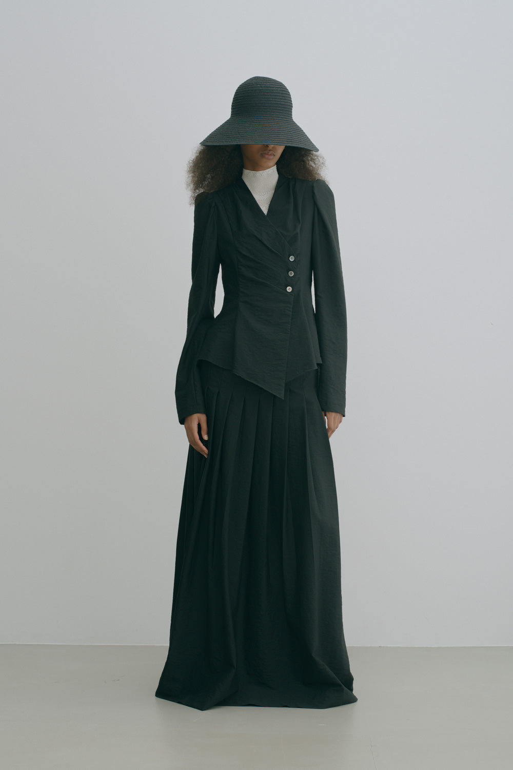 PLEATED MAXI TROUSERS - FETICO