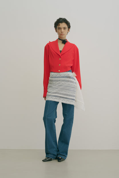 PATCHWORK LACE SCARF - FETICO