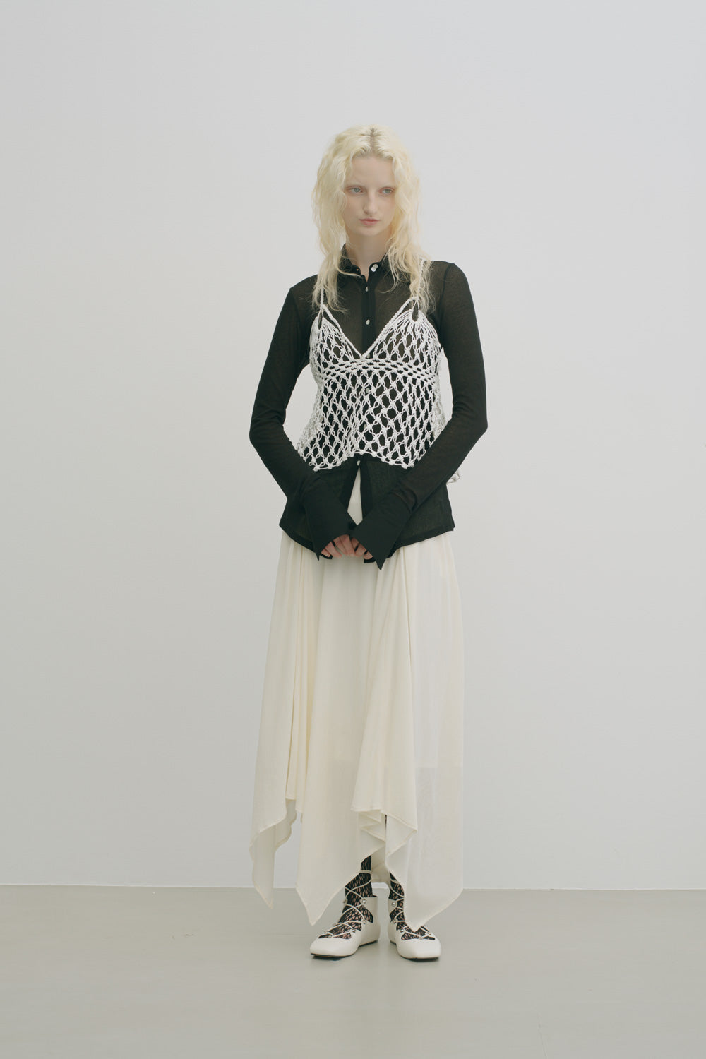 MACRAMÉ CAMISOLE TOP - FETICO