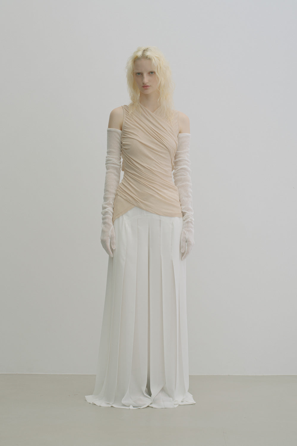 LONG MESH GLOVES - FETICO
