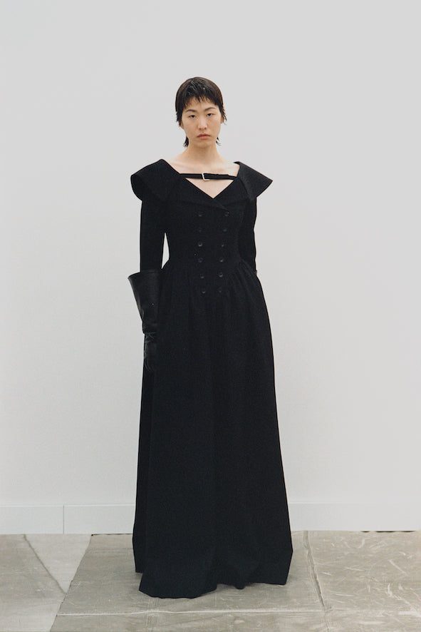 WOOL TAILORED DRESS - FETICO