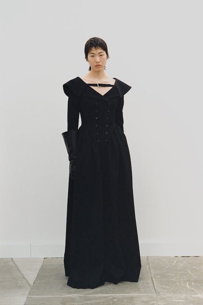 WOOL TAILORED DRESS - FETICO