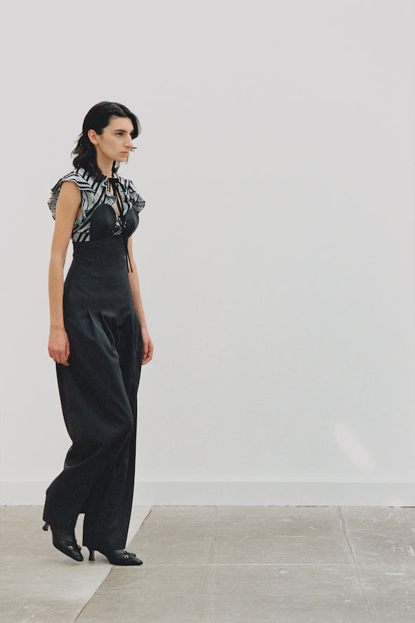 WIDE LEGGED BRA JUMPSUITS - FETICO
