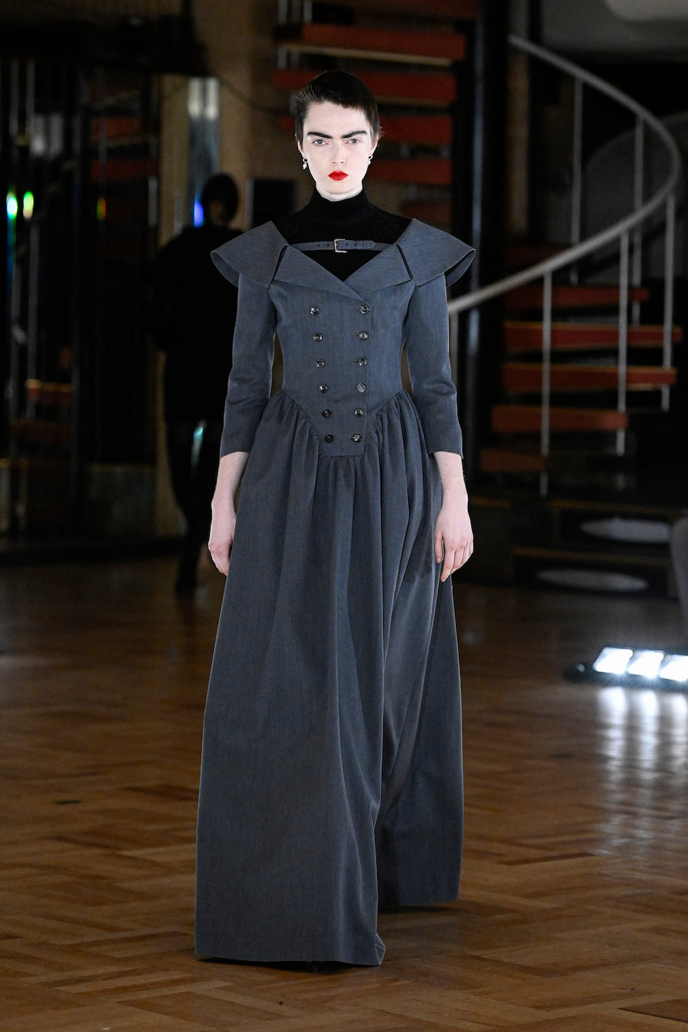 WOOL TAILORED DRESS - FETICO