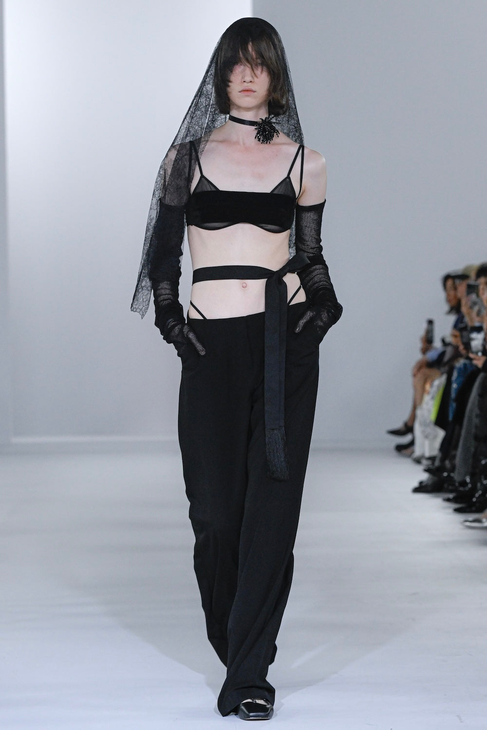 FRINGED BELT TROUSERS - FETICO