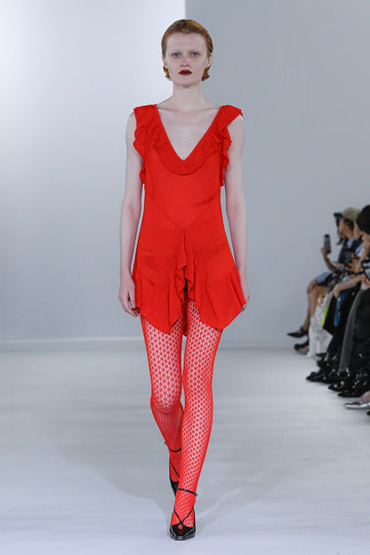 EMBROIDERED SHEER SHIRT - FETICO