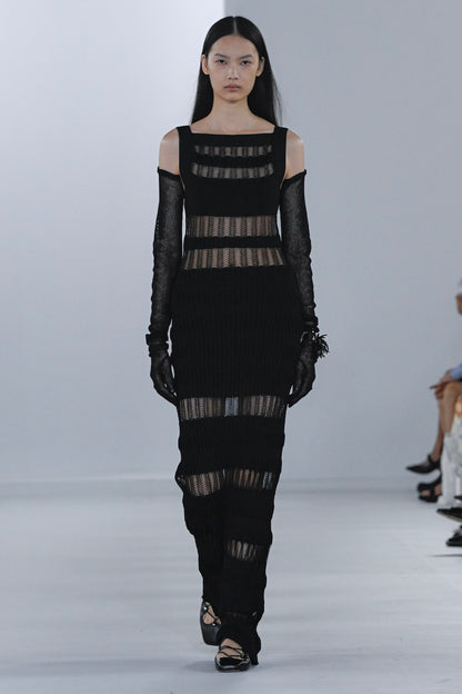 LONG MESH GLOVES - FETICO