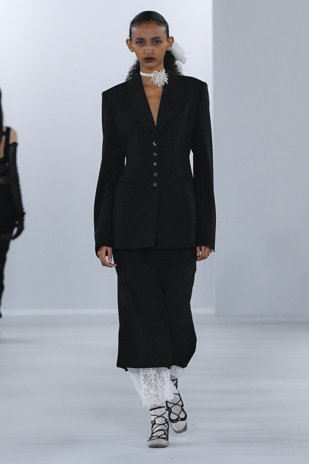SHEER PLEATS BARRETTE - FETICO