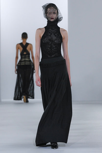 PLEATED MAXI SKIRT - FETICO