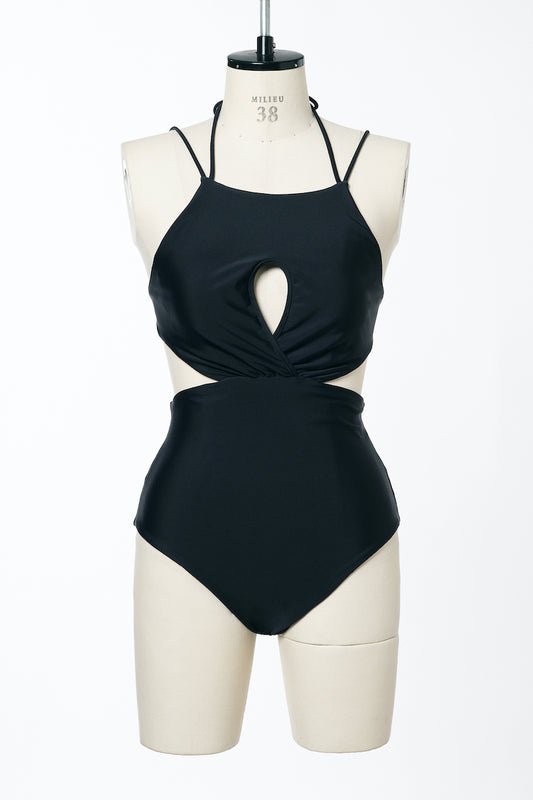 CUT-OUT TWISTED SWIMSUIT - FETICO
