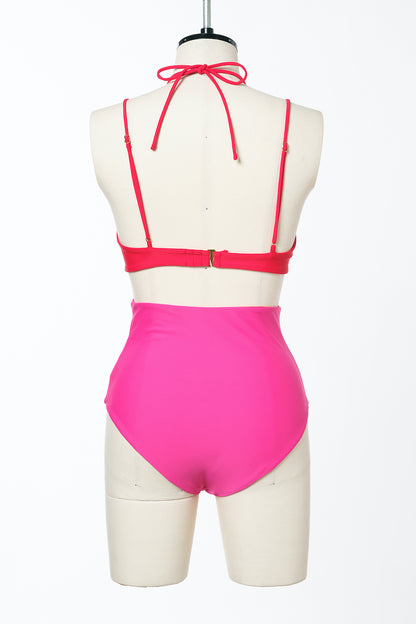 CUT-OUT TWISTED SWIMSUIT - FETICO