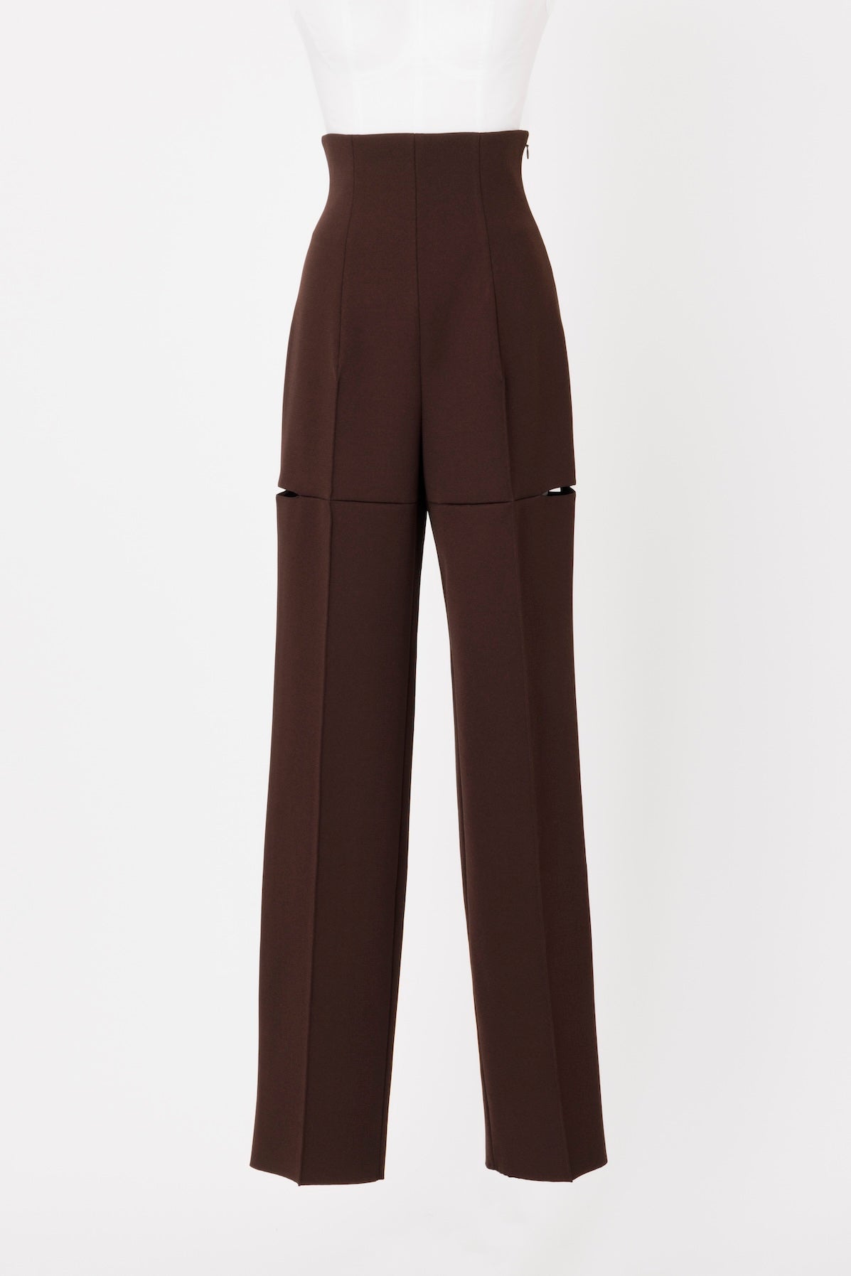 KNITTED SLIT TROUSERS – FETICO Official Online Shop