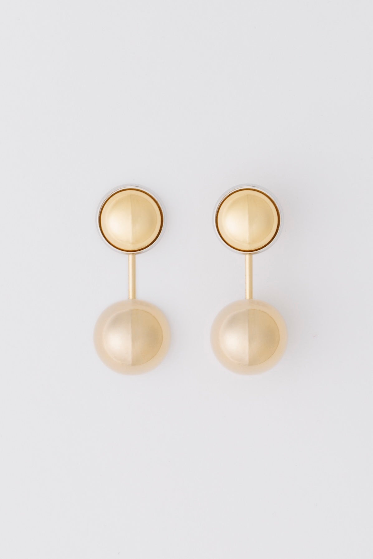 2WAY BALL DROP EARRINGS - FETICO