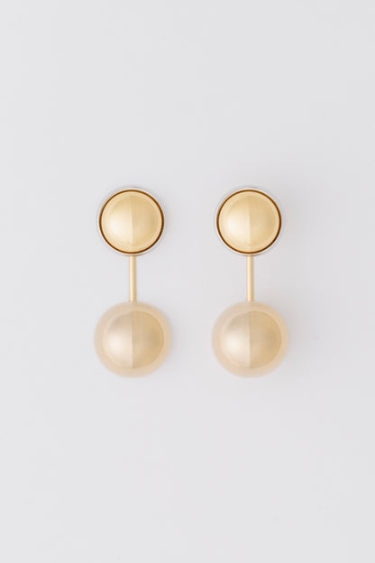 2WAY BALL DROP EARRINGS - FETICO