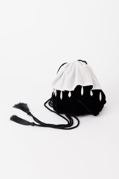 VELVET DRAWSTRING BAG - FETICO