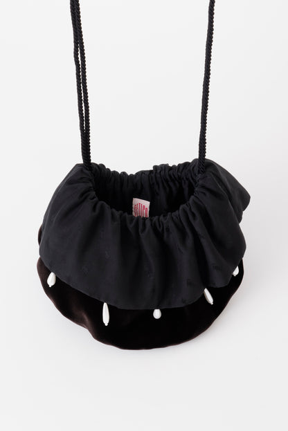 VELVET DRAWSTRING BAG - FETICO