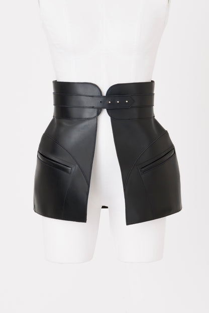 LEATHER CORSET BELT - FETICO